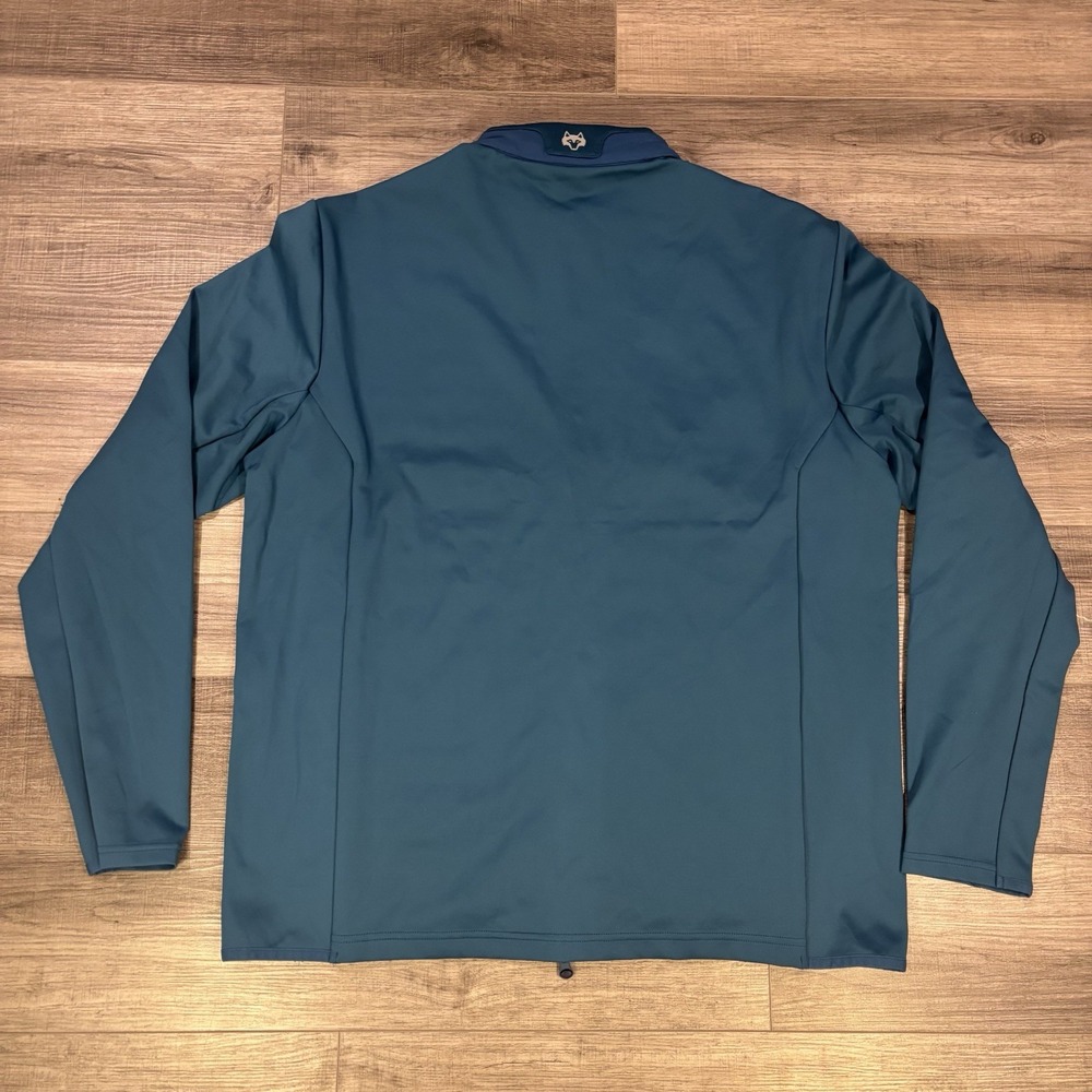 GREYSON Yukon Hybrid Golf Jacket Mens XL Blue Quilted Puffer Full Zip Outerwear - Picture 2 of 10